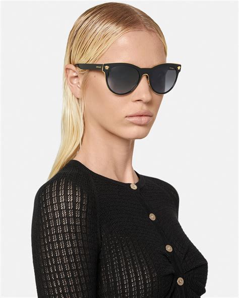 versace medusa charm sunglasses|medusa head versace sunglasses.